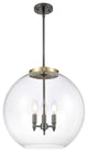 INNOVATIONS 221-3S-BAB-G122-18 3-Light Pendant Black Antique Brass