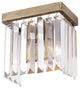Social Club 1-Light Bath Fixture, Havana Gold