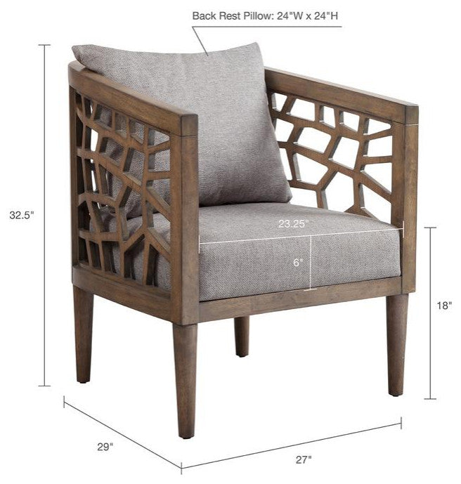 Crackle Accent Chair