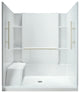Sterling  Accord 36"x60"x74.5" Vikrell Alcove Shower Kit