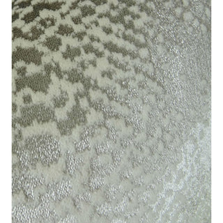 Plutus Hidden World Silver Handmade Throw Pillow, (22" x 22")