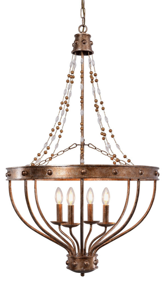 Beaded Empire Chandelier