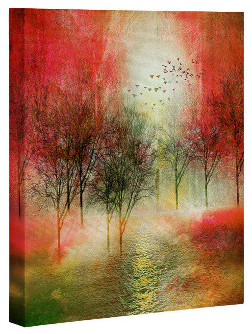 Deny Designs Viviana Gonzalez Paisaje Y Color III Art Canvas