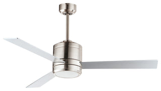 Maxim Tanker 52 LED Tanker 52" 3 Blade LED Indoor Ceiling Fan - Satin Nickel