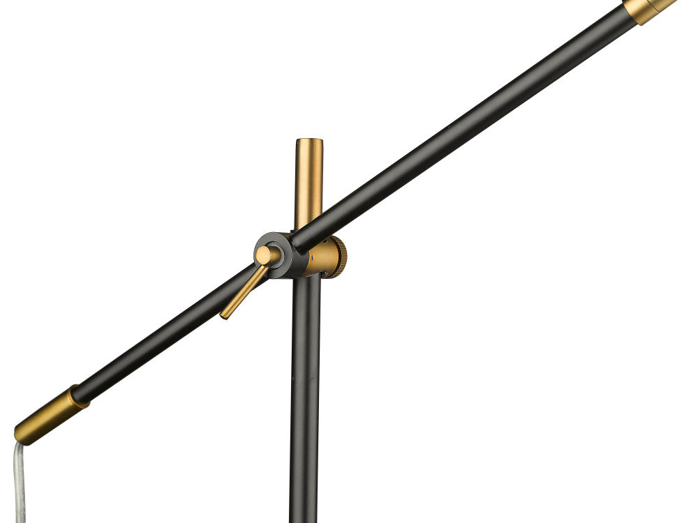 Zlite 814TL-MB-OBR 1-Light Table Lamp, Olde Brass