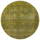Ahgly Company Indoor Round Mid-Century Modern Area Rugs, 5' Round