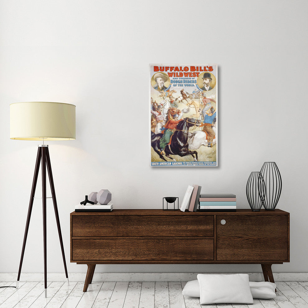 Buffalo Bill's Wild West, The World Famous Bolas Throwers, 1899, 27x40