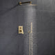 Fontana Marion Wall Mounted Hot and Cold Mixer Shower Set, 12"