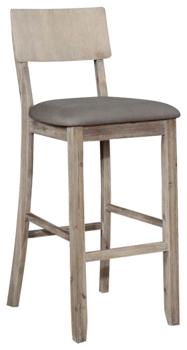 Jordan Wash Stool, Gray, Bar Height