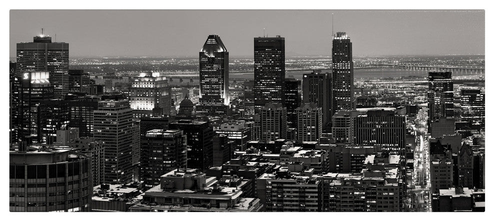 'Montreal City' Canvas Art by Pierre Leclerc
