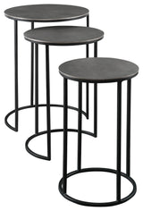 Uttermost Erik Metal Nesting Tables, 3-Piece Set