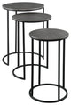 Uttermost Erik Metal Nesting Tables, 3-Piece Set