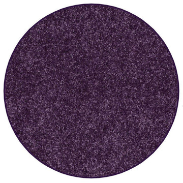 Shaw Carpet Kids Crossing Grape Jelly Area Rugs, Round, 4''