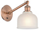 Innovations 317-1W-AC-G411-LED 1-Light Sconce, Antique Copper