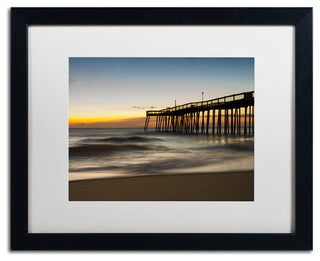 PIPA Fine Art 'Motion of the Ocean' Matted Framed Art, 20x16