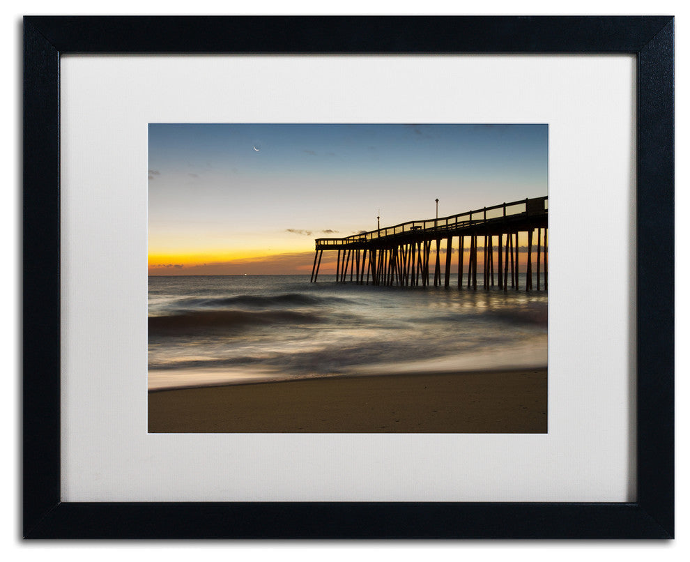 PIPA Fine Art 'Motion of the Ocean' Matted Framed Art, 20x16