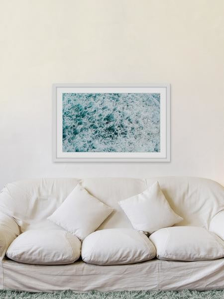 "Foam" Framed Painting Print, 18"x12"