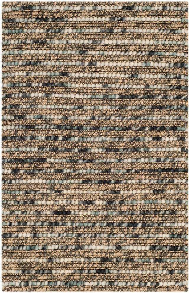 Safavieh Bohemian Boh525A Rug, Blue/Multi, 6'0"x6'0" Round