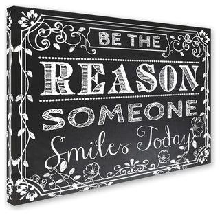 ALI Chris 'Chalk Board 2' Canvas Art, 14" x 19"