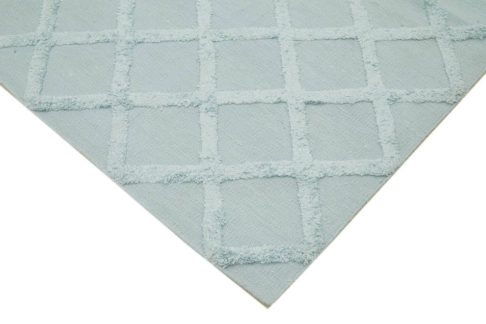 Rug N Carpet - Hand-knotted Modern Design 8' 0'' x 10' 0'' Flatweave Kilim Rug