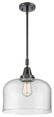 Innovations Lighting 447-1S-BK-G72-L Bell 1 Light 12" Mini Pendant