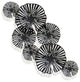 Lily Pads I Metal Wall Sculpture 41in w X 20in ht X 2in d
