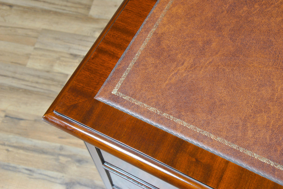 Mahogany 4-Drawer File Drawers
