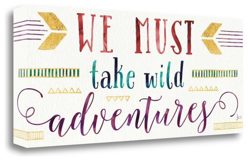 "Lost In Words IV" By Jess Aiken, Giclee Print on Gallery Wrap Canvas