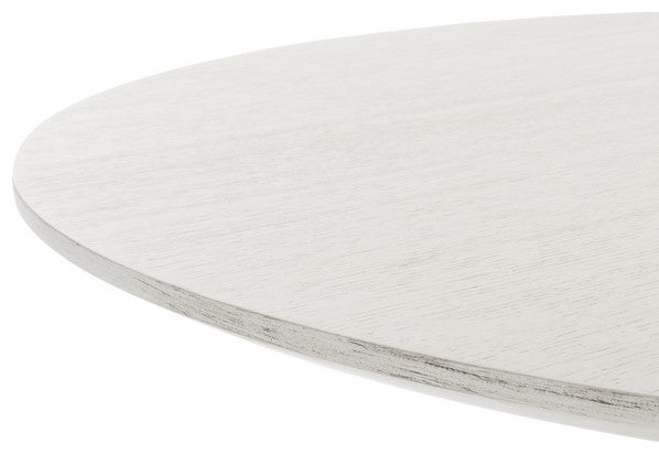 Safavieh Couture Carolee 46" Round Dining Table White Washed