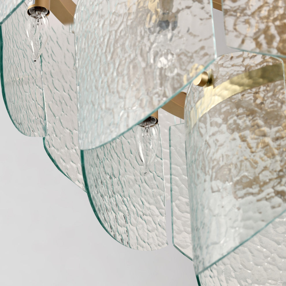 Theresa 16-Light Glass Chandelier