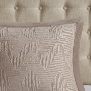 Madison Park Signature Pescal Oversized Velvet Comforter Set