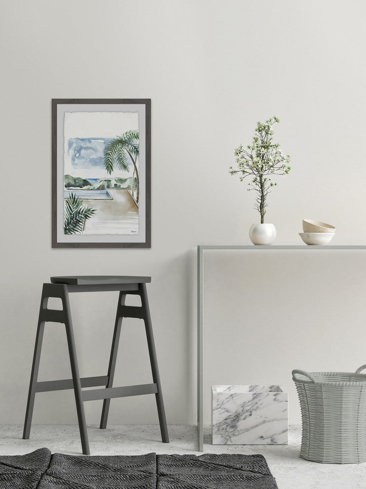 "The Ultimate View" Framed Painting Print, 16"x24"