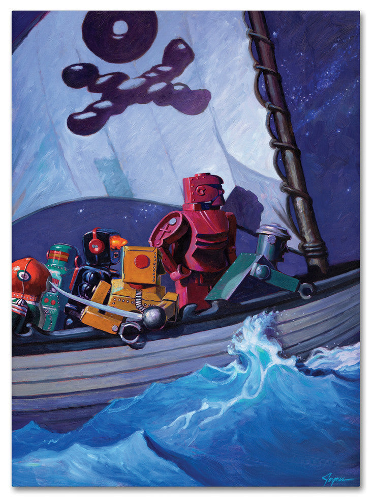 'Raiders' Canvas Art by Eric Joyner