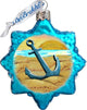 Keepsake Anchor Scenic Glass Ornament