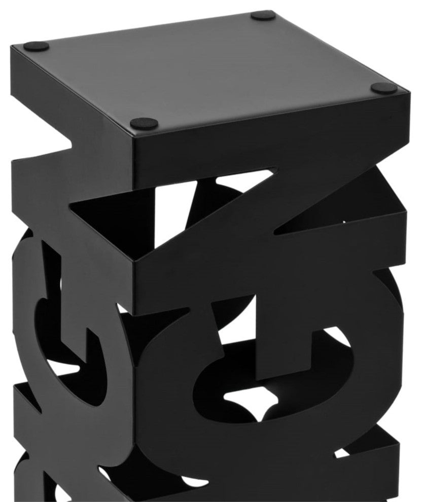 Vidaxl Umbrella Stand Design Steel Black