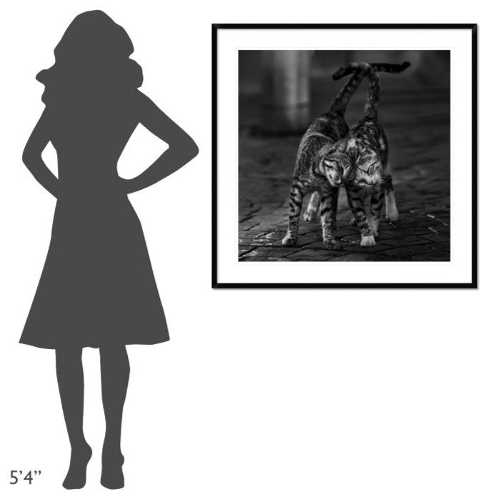 "Untitled" Framed Digital Print by Nebula, 38"x38"