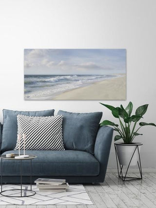 "Hamptons II" Painting Print on Wrapped Canvas, 24"x12"