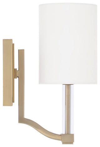 Capital Lighting 657011-715 Ingrid 11" Tall Wall Sconce - Matte Brass