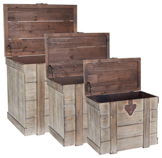 Antiqued Decorative Trunk