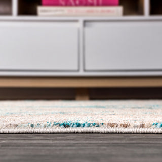 Contemporary POP Modern Abstract Vintage Area Rug, 5 X 8