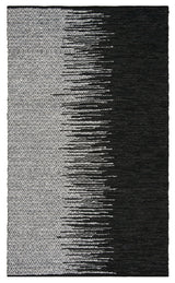 Safavieh Vintage Leather Collection, VTL388 Rug, Light Grey/Black, 6'x9'