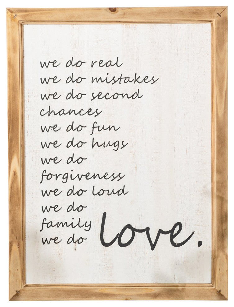 "Love" Wood Sign