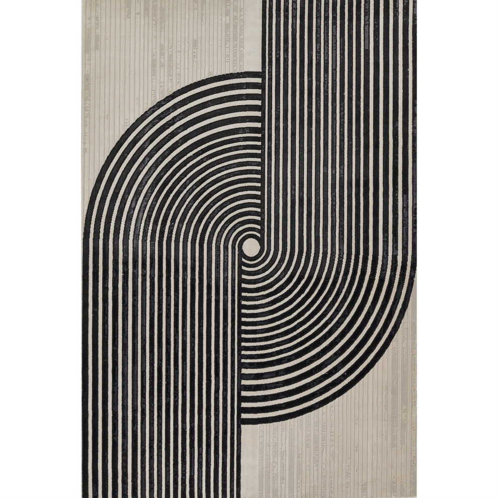 Momeni Xander XAN-5 Rug, Ivory, 2'3"x7'6" Runner