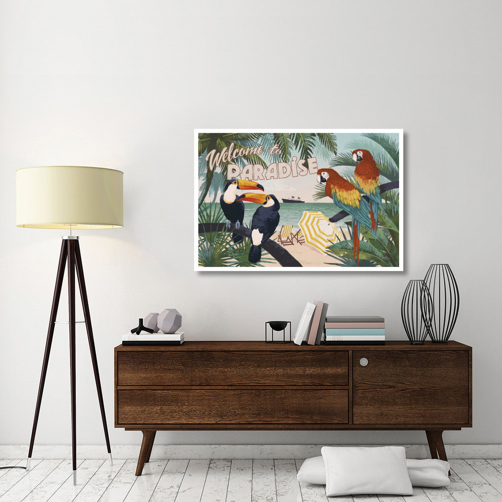 "Welcome to Paradise I" Digital Paper Print by Janelle Penner, 50"x34"