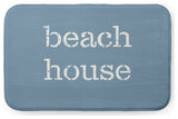 34" x 21" Beach House  Bathmat, Dusty Smoke