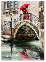 The Macneil Studio 'New Venice Bridge' Canvas Art, 32"x24"