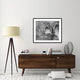 "Let It Snow" Framed Digital Print by Victoria Ivanova, 44x37"