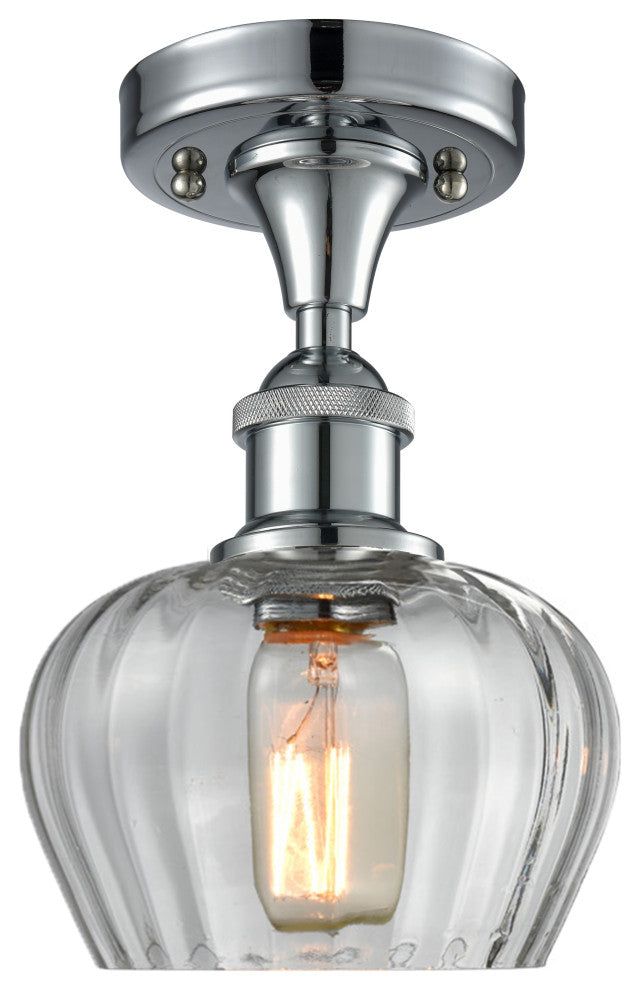 INNOVATIONS LIGHTING 516-1C-PC-G92 Fenton 1 Light Semi-Flush Mount