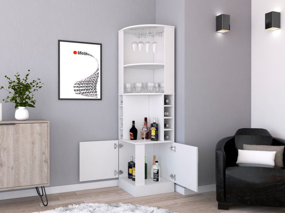 Egina Bar cabinet, White