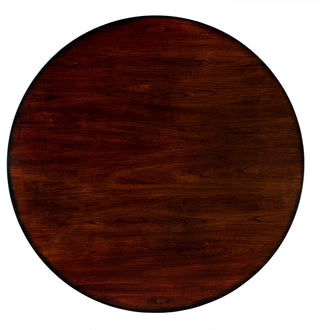 Evie 48" Round Pedestal Dining Table, Antique Cherry